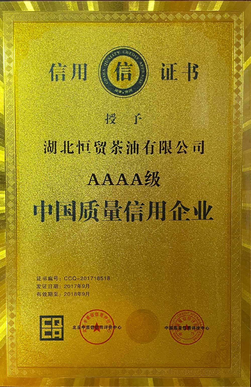 2017年中国质量信用企业4A证书.jpg